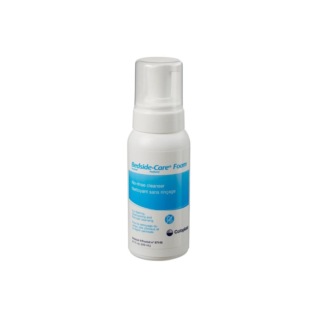 Coloplast Bedside-Care Scented No-Rinse Foam Cleanser, 240 ml Bottle