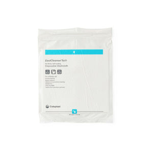 Coloplast Bedside-Care EasiCleanse Self-Foaming Disposable Washcloth, Latex-Free, Pack of 5