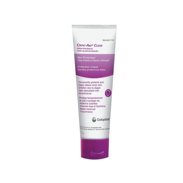 Coloplast Critic-Aid Clear Moisture Barrier Ointment, 71 g Tube