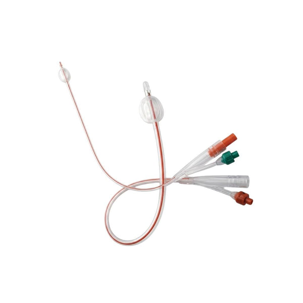 Coloplast Cysto-Care Silicone Foley Catheter, 12 Fr, 10 cc Balloon