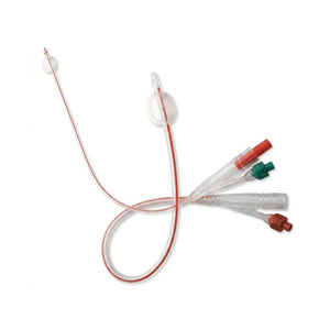 Coloplast Cysto-Care Silicone Foley Catheter, 14 Fr, 10 cc Balloon