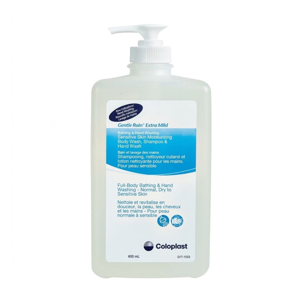 Coloplast Gentle Rain Extra Mild Cleanser, Scented, 600 ml Bottle