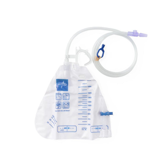 Urology Drainage Bag with Anti-Reflux Valve, 2000 mL (EA/1)