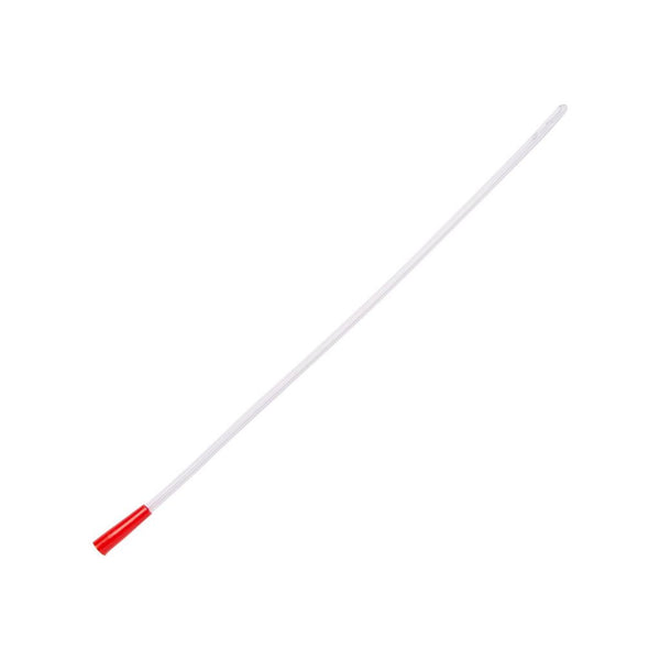 Medline Dynacath Male Vinyl Intermittent Catheter, 18 Fr, 16 in