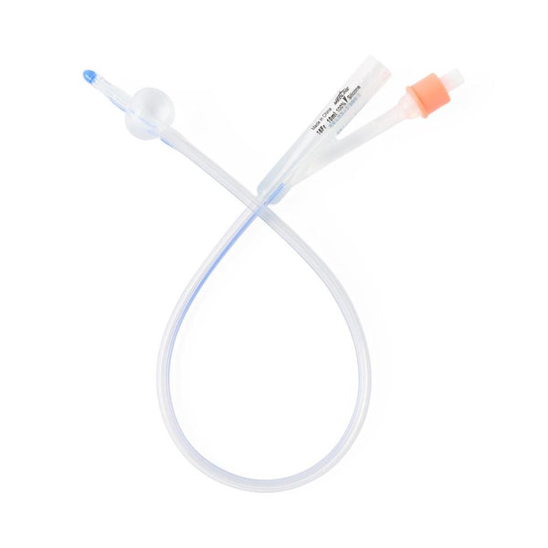 100% Silicone Foley Catheter, Size 16Fr 10Cc