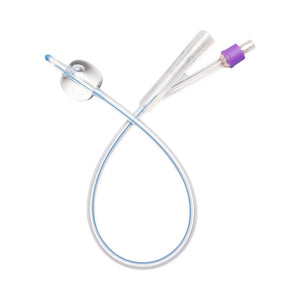 Catheter Foley, 100% Silicone, 22Fr, 10Ml, Latex-Free