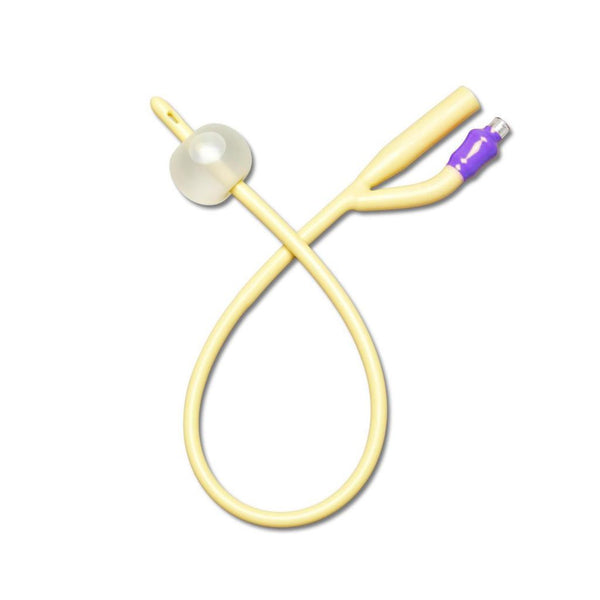 2-Way Silicone Elastomer Coated Latex Foley Cath 5Cc 22Fr