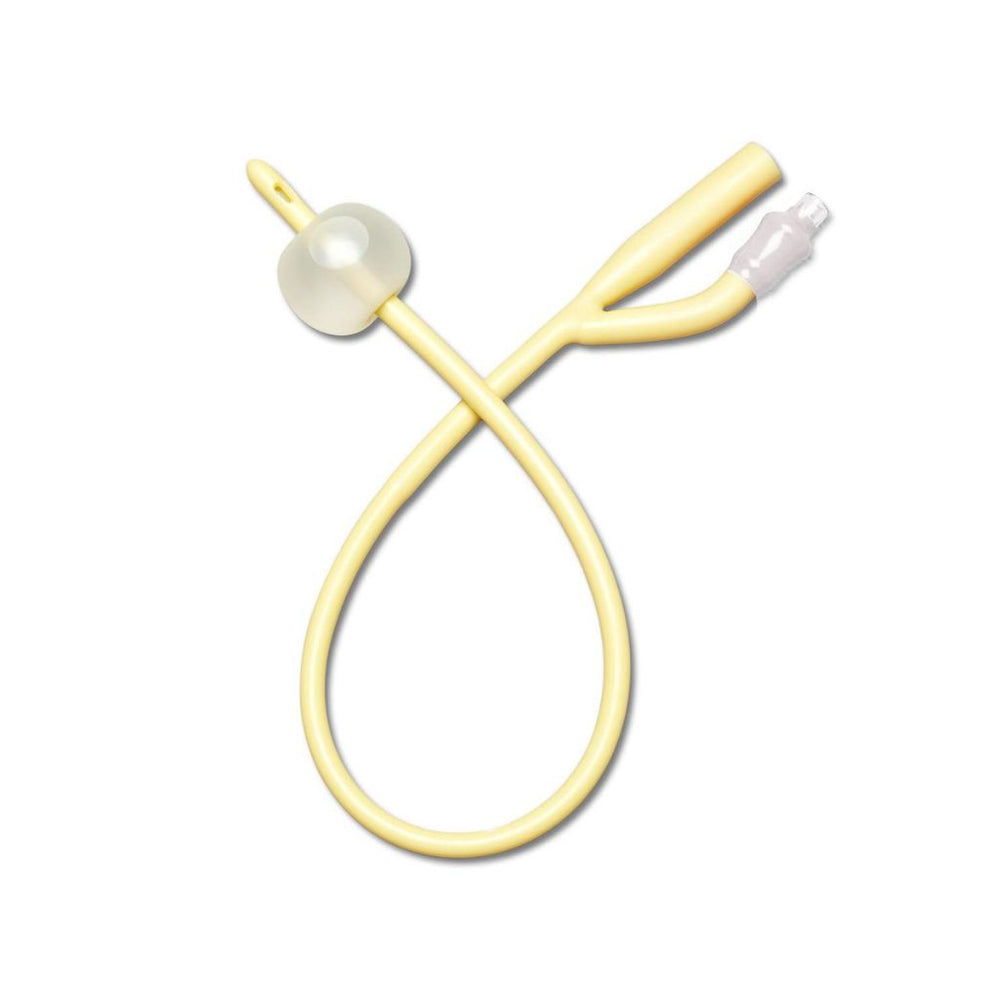 2-Way Silicone Elastomer Coated Latex Foley Catheter, Size 12Fr 30Ml