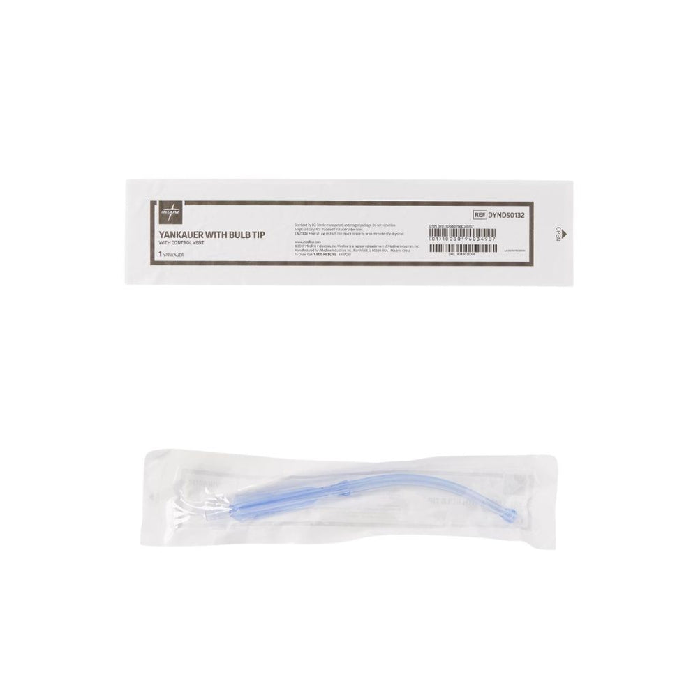 Yankauer Suction Tip Bulb Catheter W/ Vent, Latex Free.