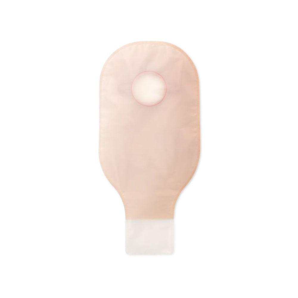 New Image Clamp Closure 12" Drainable Pouch Clear 4" Flange