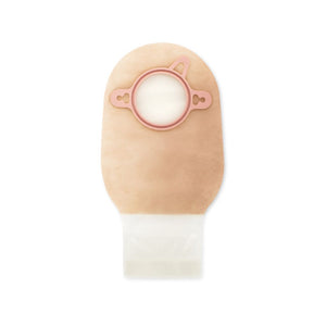 Pouchkins Pediatric Two-Piece Softflex Drainable Lock N Roll Closure ,Transparent Without Tape 1-3/4