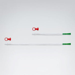 Hollister Vapro Touch-Free Intermittent Catheter – Coudé Tip – 14Fr × 16in – Box of 30