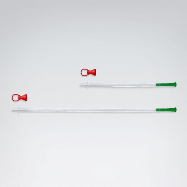 Hollister Vapro Touch-Free Intermittent Catheter – Coudé Tip – 14Fr × 16in – Box of 30