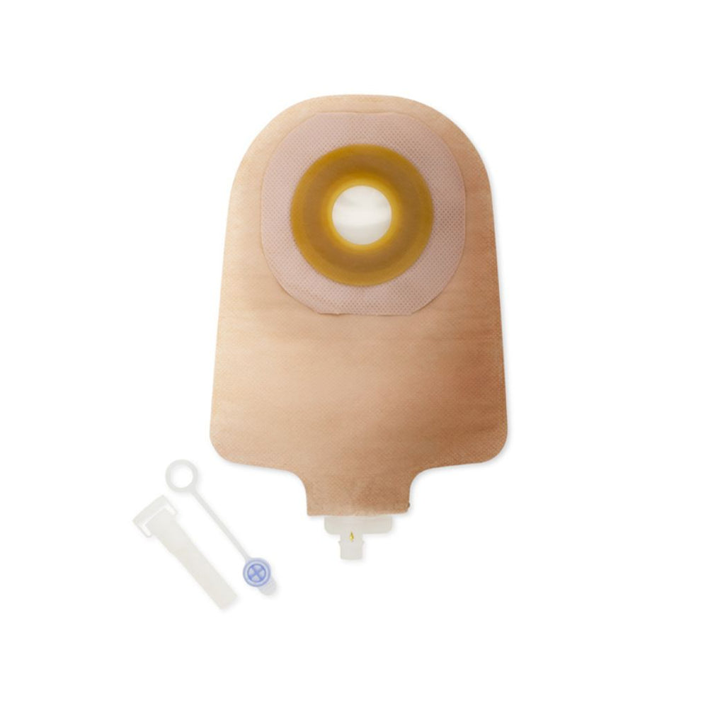 Premier Flextend One-Piece 9" Urostomy Pouch ,Beige,Pre-Cut 3/4"
