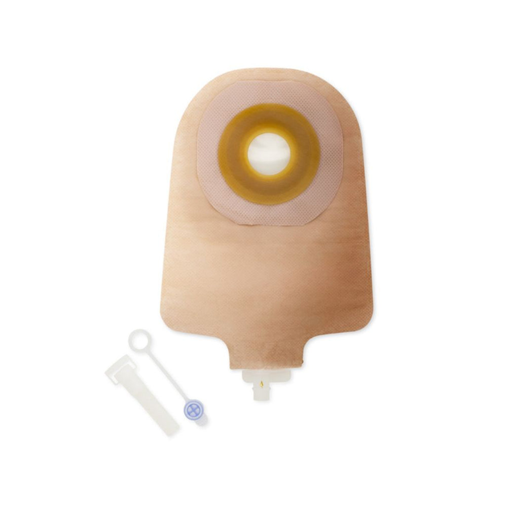 Premier Flextend One-Piece 9" Urostomy Pouch ,Beige,Pre-Cut 1-3/4"