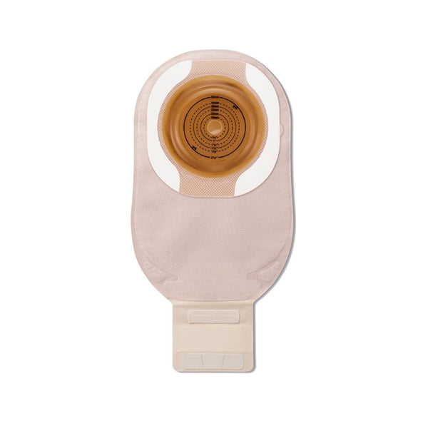 Premier Ceraplus Convex 1-Piece Drainable Pouch W/ Tape Border, Lock N Roll Closure, Ultra-Clear, Cu