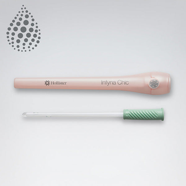 Infyna Chic Hydrophilic Intermittent Catheter, 10Fr, 6"