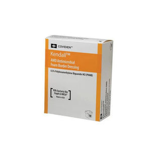 Copa Hydrophilic Amb Anitmicrobial Foam Dressing W/ Border, 1.75In X 3.25In