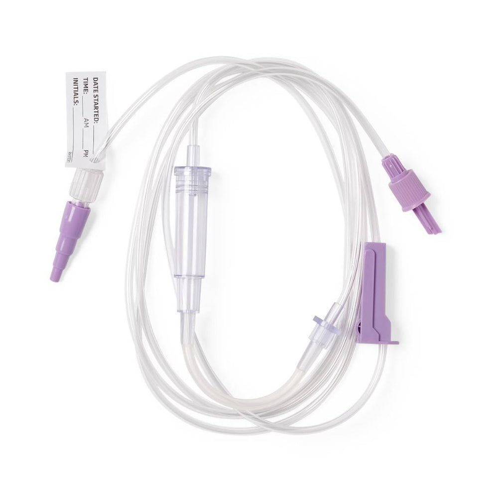 Medline Entraflo Pump Set with SpikeRight Plus and ENFit Transitional Connector