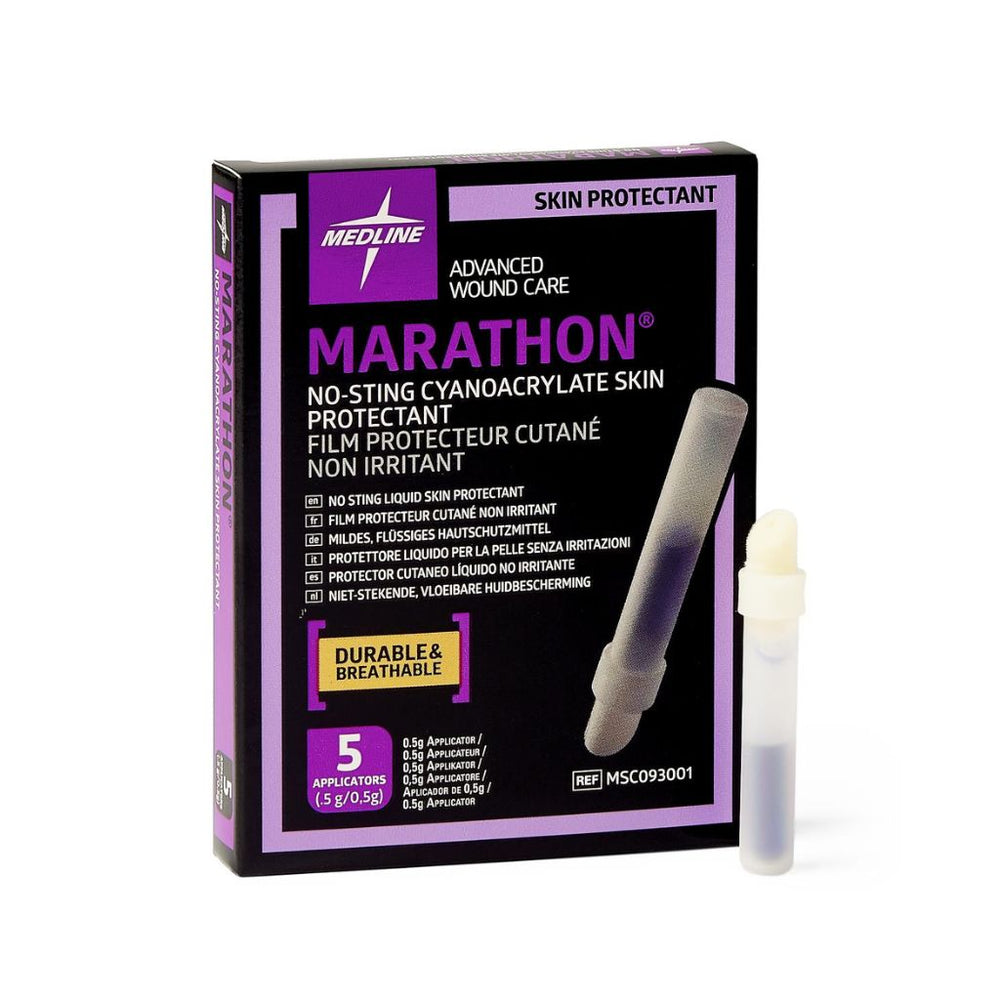 Medline Marathon Liquid Skin Protectant Applicator, 0.5 g, Latex-Free