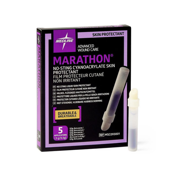 Medline Marathon Liquid Skin Protectant Applicator, 0.5 g, Latex-Free