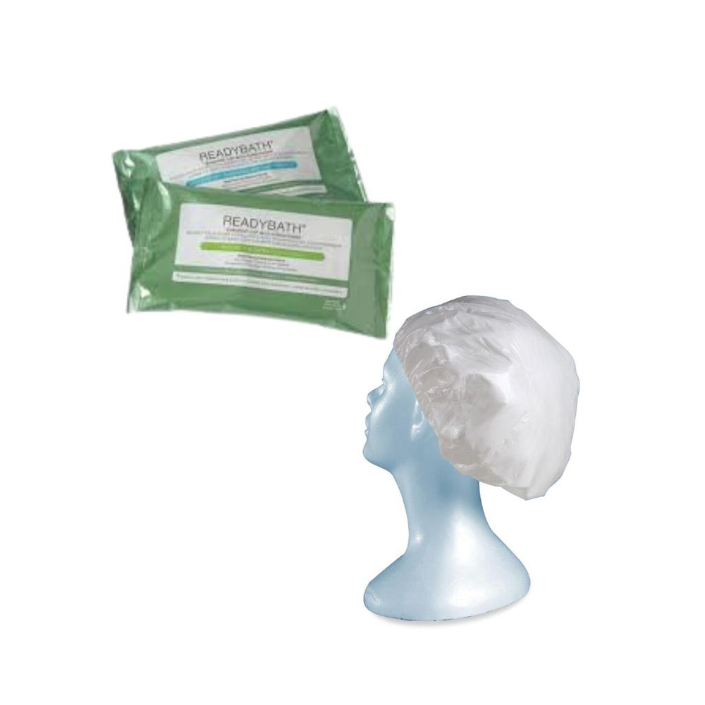 Medline ReadyBath Rinse-Free Shampoo Cap, Scented