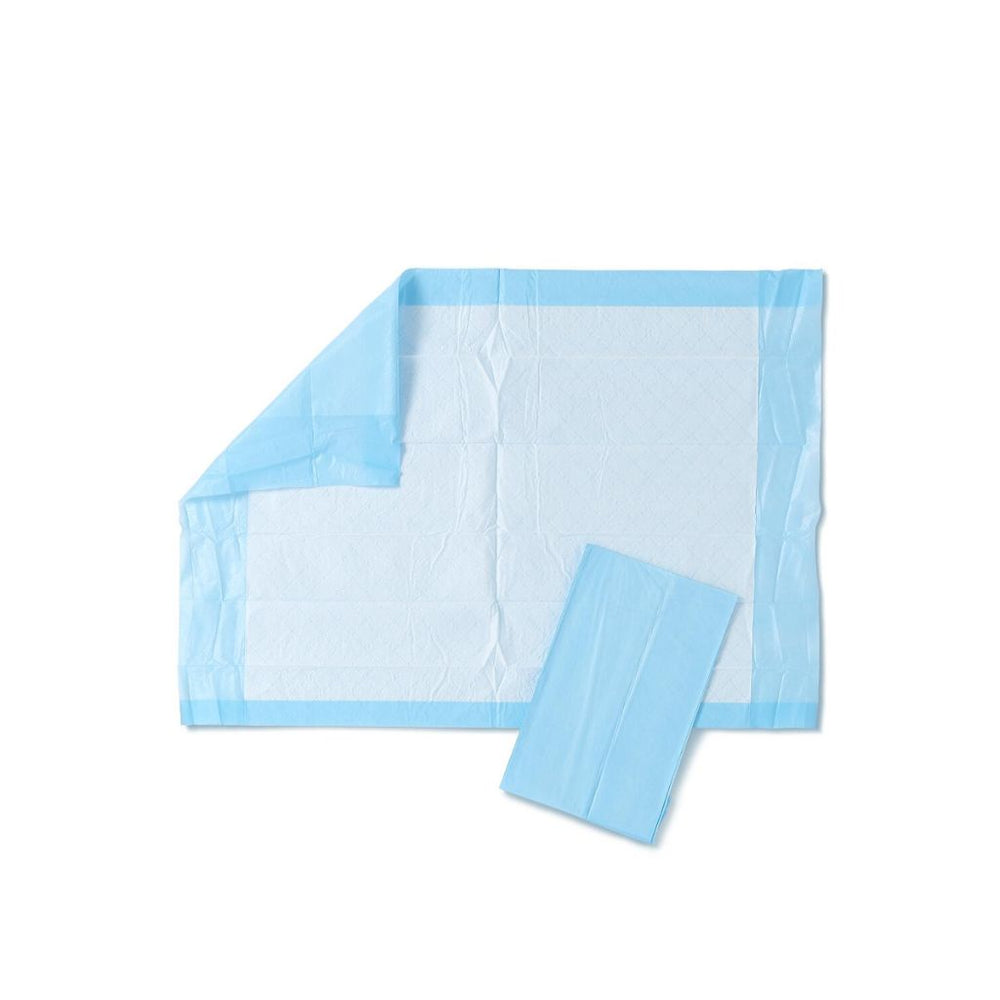Medline Protection Plus Fluff-Filled Deluxe Weight Underpad, 17 x 24 in