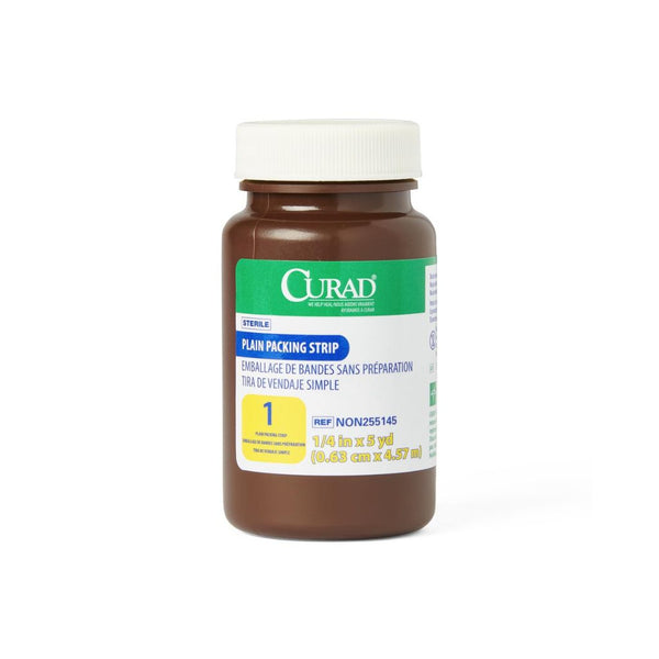 Sterile Plain Packing Strips, 1/4In X 5Yrds
