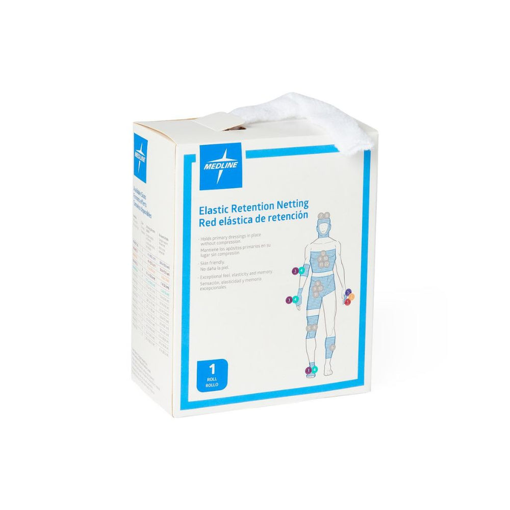 Tubular Retainer Size 1 Elastic-Net Dressing 25Yd X 6"  Stretched  Finger/Toe/Wrist)  Latex-Free