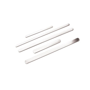 Medline Padded Finger Splint Strip, 1/2" x 18", Aluminum, Foam-Lined