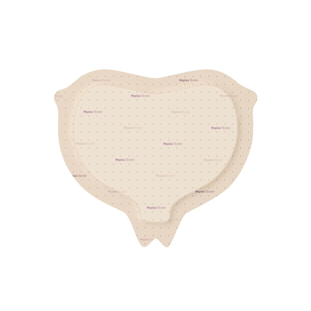 Mepilex Border Sacrum Assortment 22X25Cm (9X10")