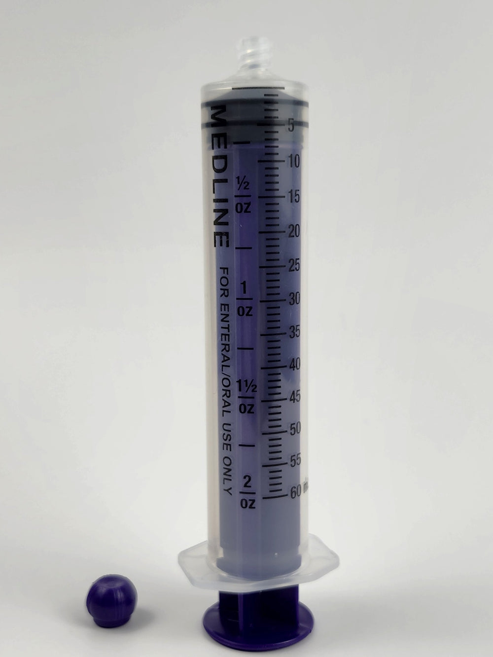 Medline 60mL Sterile ENFit Enteral Syringe (NON66160)