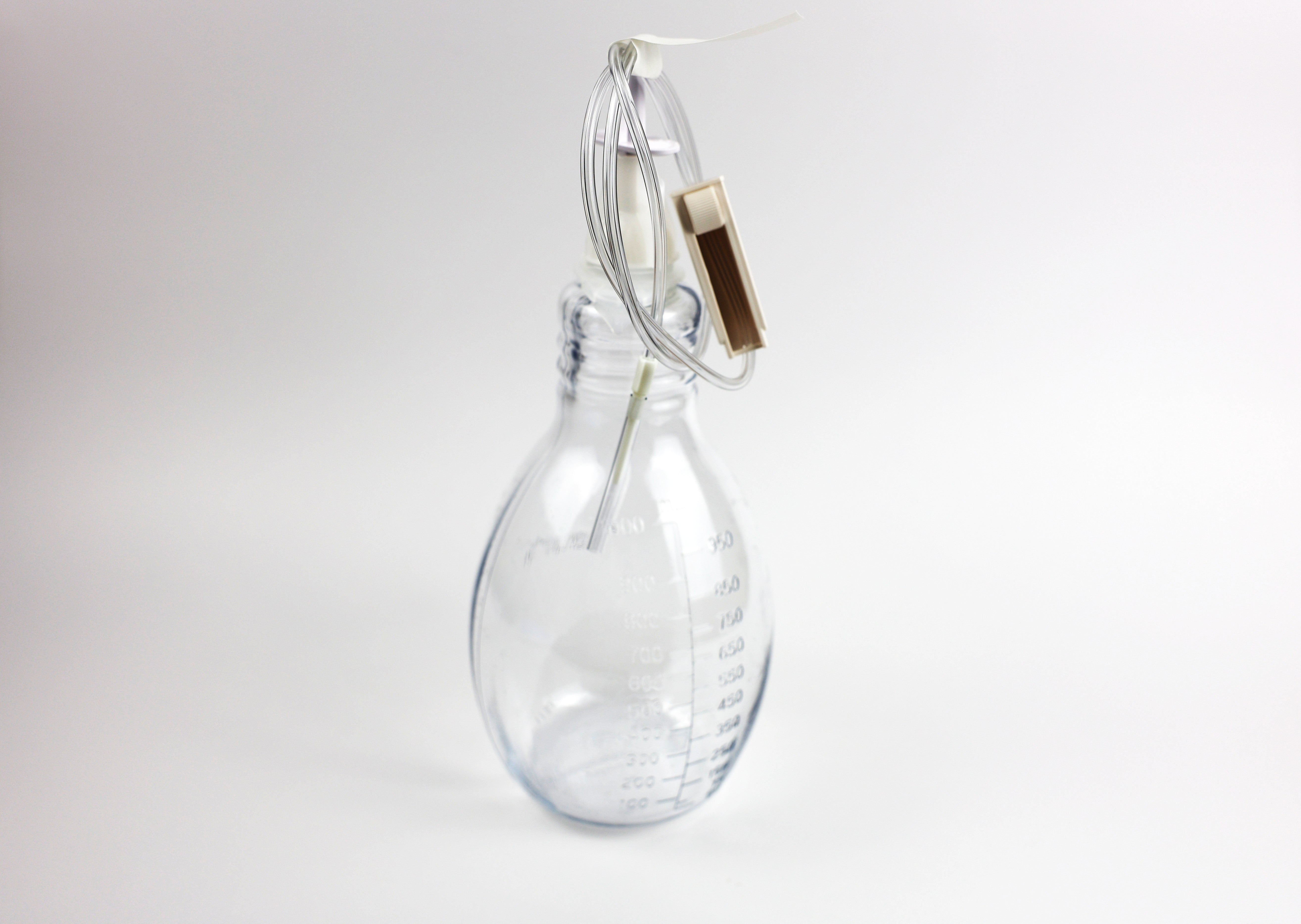 Pleurir アクリルリキッド 1000ml Pleurx Drainage Kit with 1000Ml Vacuum Bottle