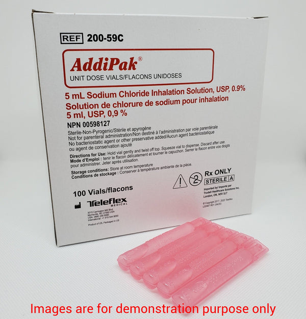 AddiPak Sodium Chloride 0.9% Solution Hudson RCI Teleflex