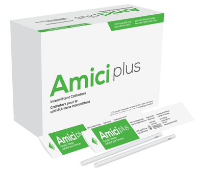 Amici Plus Female Intermittent Catheters, Size 10Fr 6InAMICI Catheters