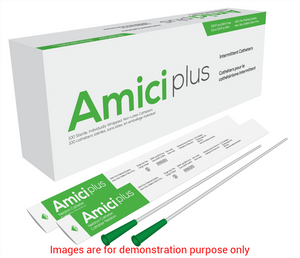 Amici Plus Male Intermittent Catheters, Size 14Fr 16InAMICI Catheters