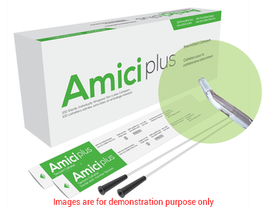 Amici Plus Tiemann Intermittent Catheters, Size 10Fr 16InAMICI Catheters