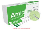 Amici Ultra Male Tiemann Intermittent Catheters, Size 14Fr 16InOstomy Essentials
