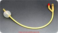 Amsure 2-Way Silicone Coated Foley Catheter, 18Fr, 30Cc, Bx/10Amsino