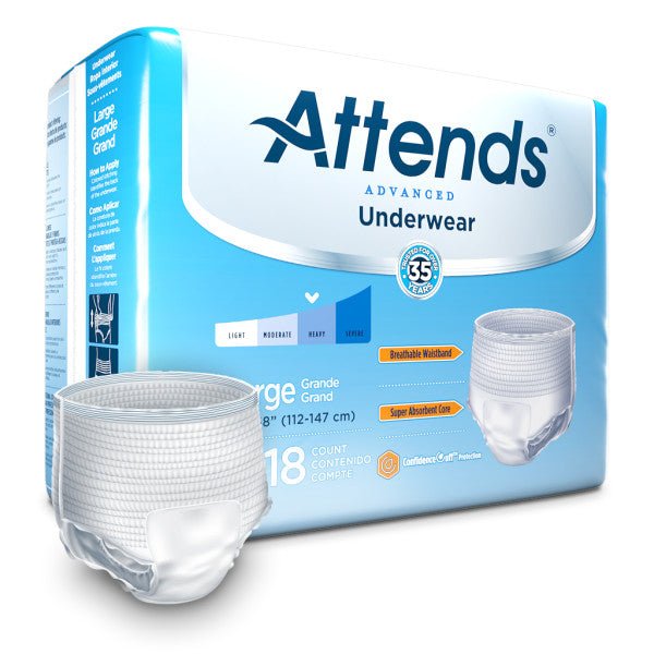 Attends Advanced Underwear, LargeAttends
