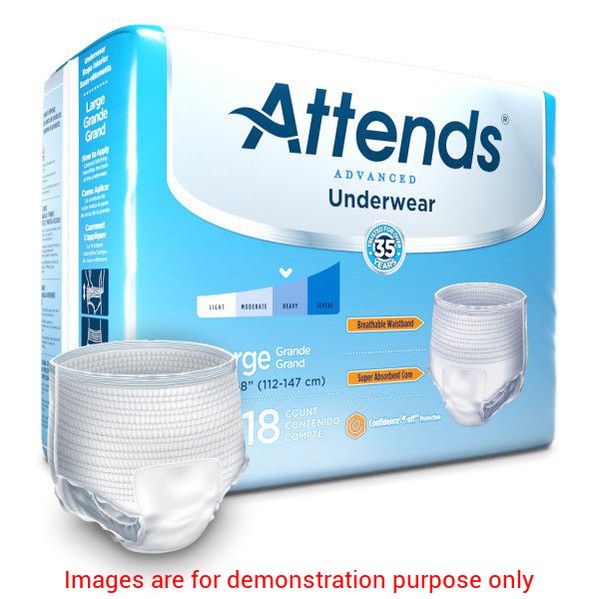 Attends Advanced Underwear, LargeAttends