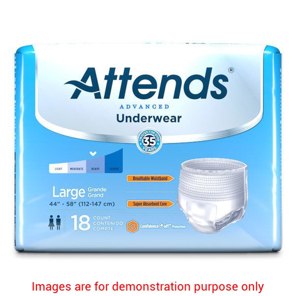 Attends Advanced Underwear, LargeAttends