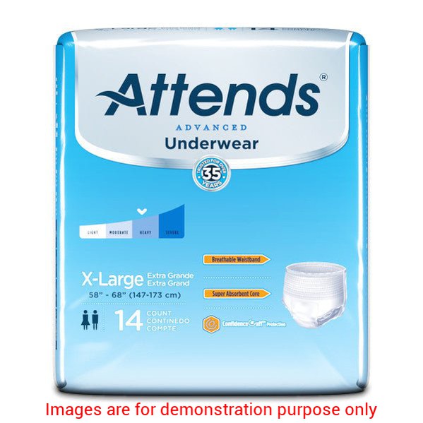 Attends Advanced Underwear, X-LargeAttends