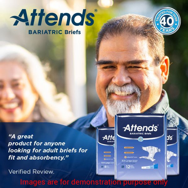 Attends Bariatric Briefs, Xxx LargeAttends