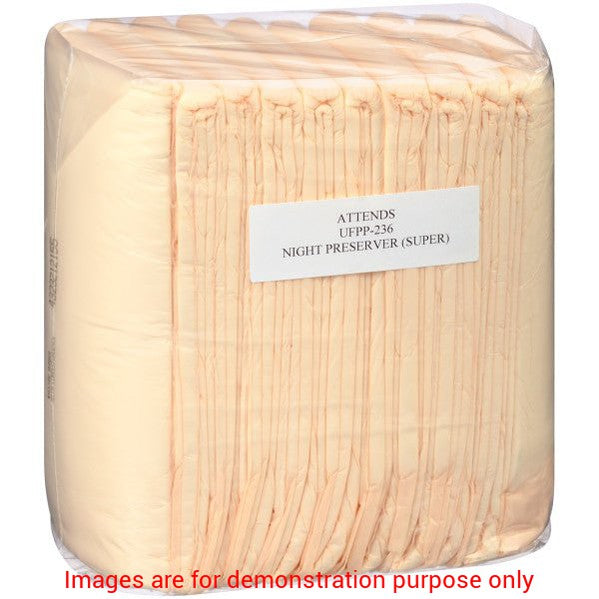 Attends Care Night Preserver Underpads, 23"X36"Attends