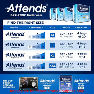 Attends Classic Briefs, MediumAttends