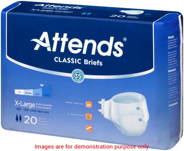 Attends Classic Briefs, X-LargeAttends