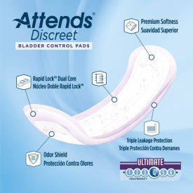 Attends Discreet Women'S Ultimate PadsAttends