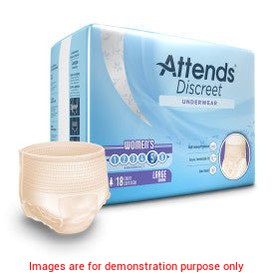 Attends Discreet Women'S Underwear, LargeAttends