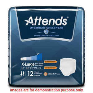 Attends Overnight Underwear, X-LargeAttends